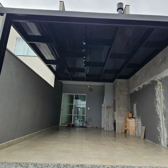 Pergotelha em São Caetano do Sul SP — Instalação em área gourmet com churrasqueira